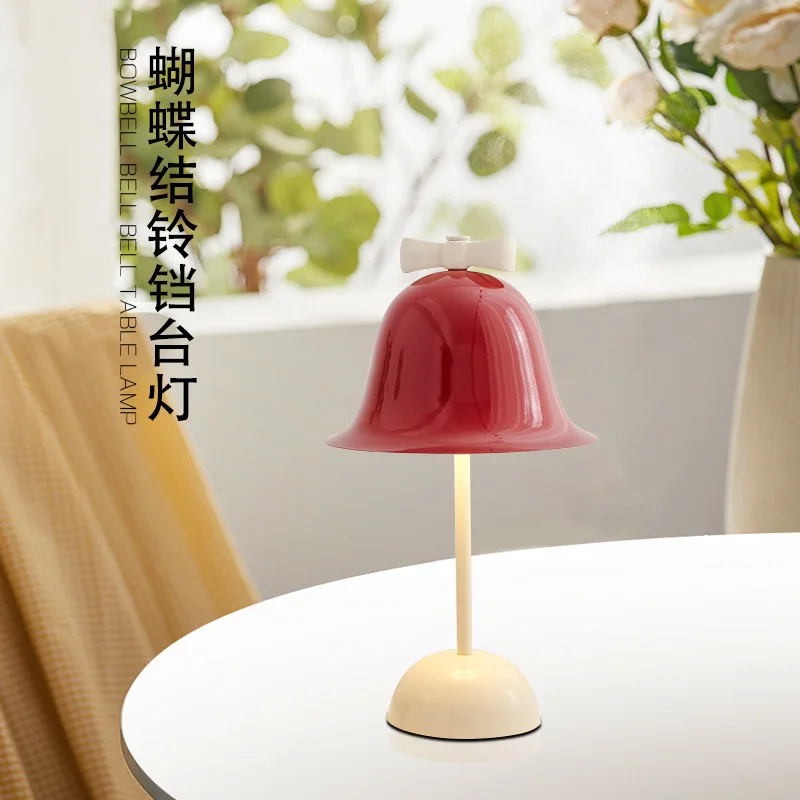 

Style Bedroom Bedside Lamp Modern Minimalist Wedding Red Dowry Changming Newcomer for Girls