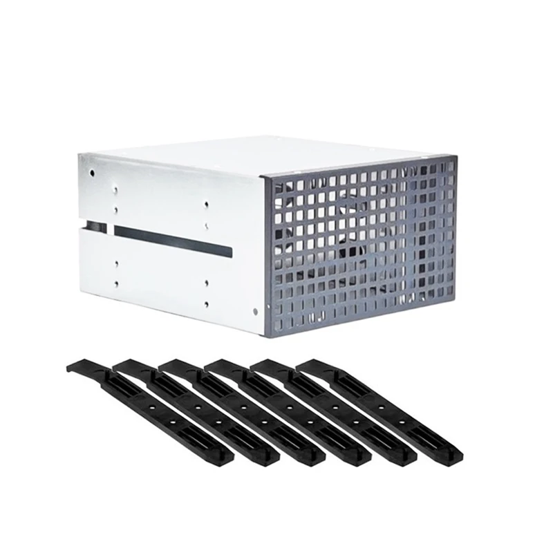 

3-Bay Hard Drive Cage Rack 2Xoptical Drive Space To 3X3.5 Inch Hard Drive Space 2 Chassis Drives In The Chassis, Durable