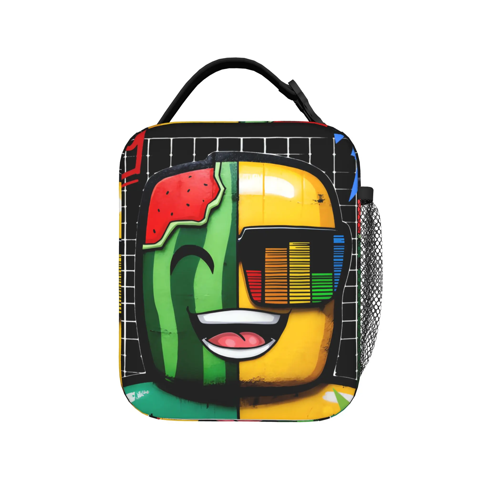 Sunny and Melon Lunch Bag For Women  Custom Lunch Box Leisure Picnic Cooler Bag Convenient Oxford Thermal Lunch Bags
