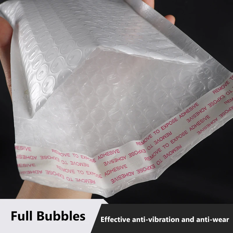 20 PCS/Lot White Foam Envelope Bags Self Seal Mailers Padded Shipping Envelopes With Bubble Mailing Bag Shipping Packages Bag