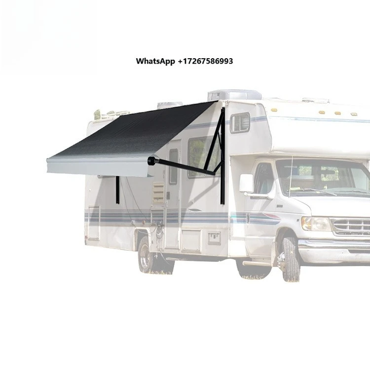 HOMFUL High Quality Electric Camper Van Trailer Sunshade Caravan RV Awning for Motorhome