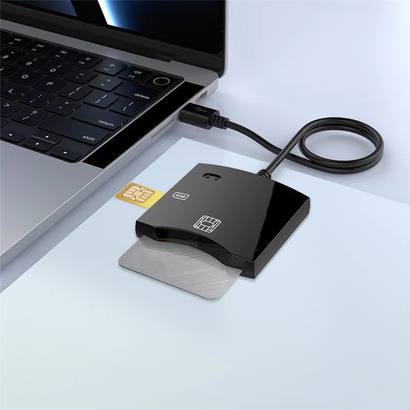 

【Hot-Sell】External Card Reader USB 2.0 General Smart Card Reader USB Smart Card Reader Accessories
