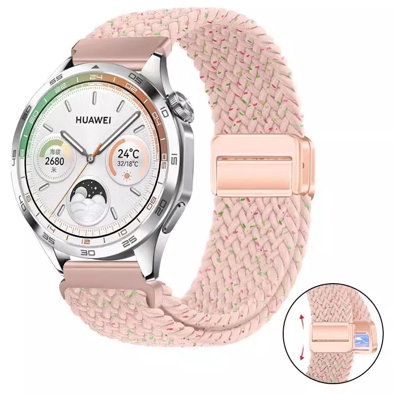 22mm Nylon Strap for Huawei Watch GT5 Pro /GT4 46mm Bracelet GT 3Pro /2Pro GT3 46mm Watchband For Huawei Ultimate /Wristband