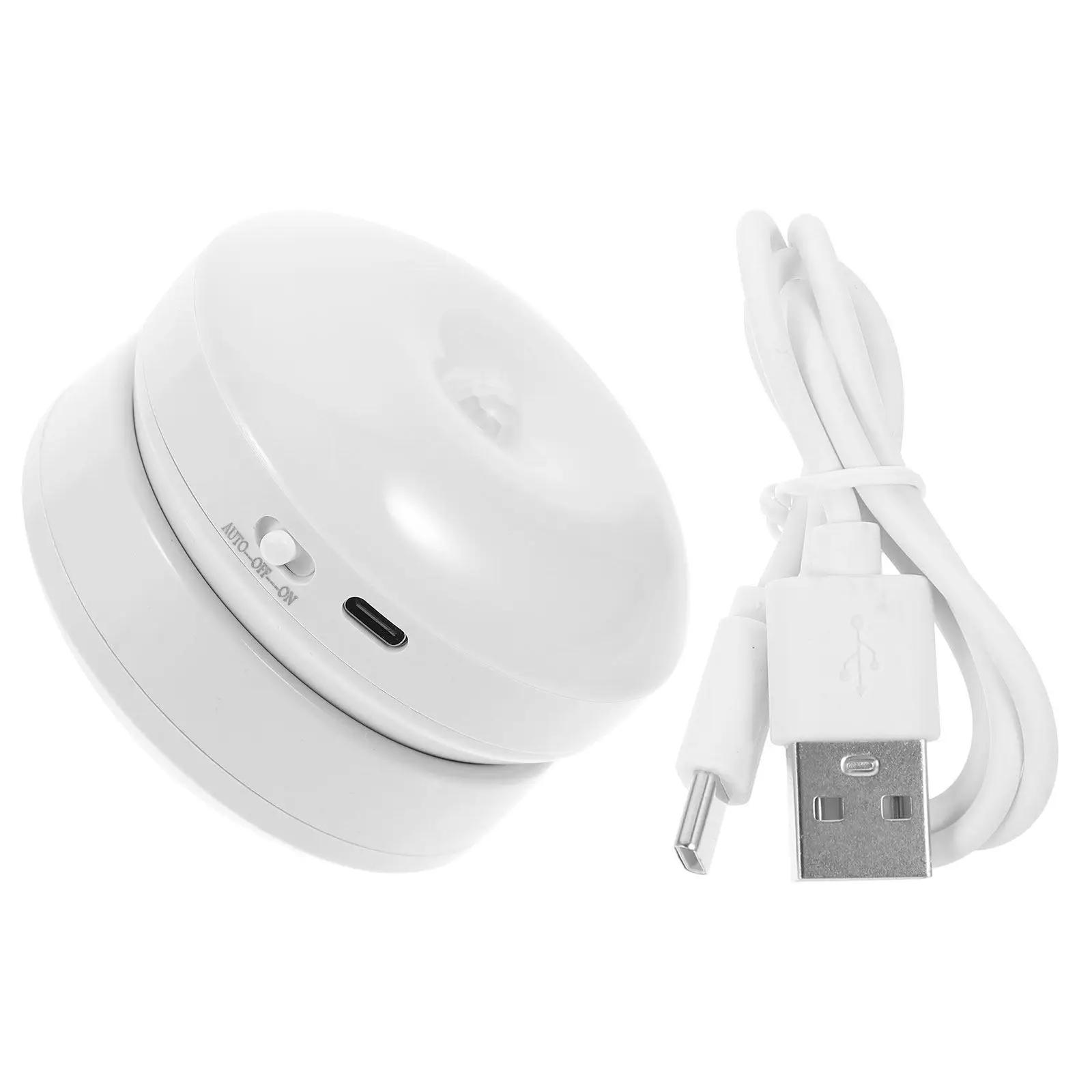 

Перезаряжаемый светодиодный ночник с датчиком движения и магнитным основанием для прихожей, гардеробной, ванной комнаты, лестницы, с автоматическим включением/выключением