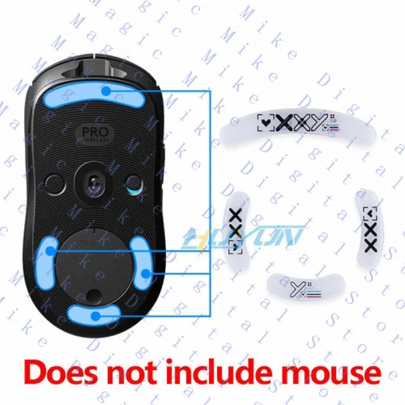 

НОВЫЕ наклейки из закаленного стекла для мыши Logitech GPRO 1 GPW Wireless Mouse