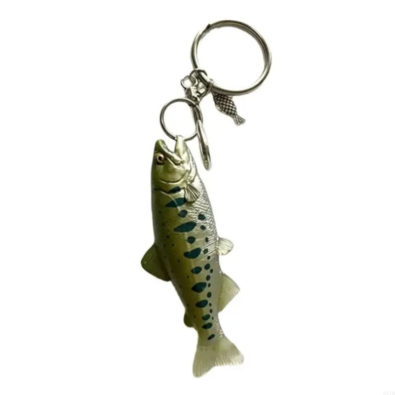Acrylic Fish Keychain for Bag Use, Display Placement and Carry
