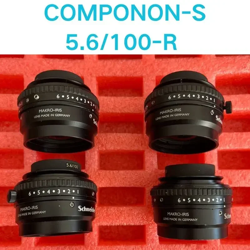 Second-hand test OK Schneider COMPONON-S 5.6/100-R industrial lens
