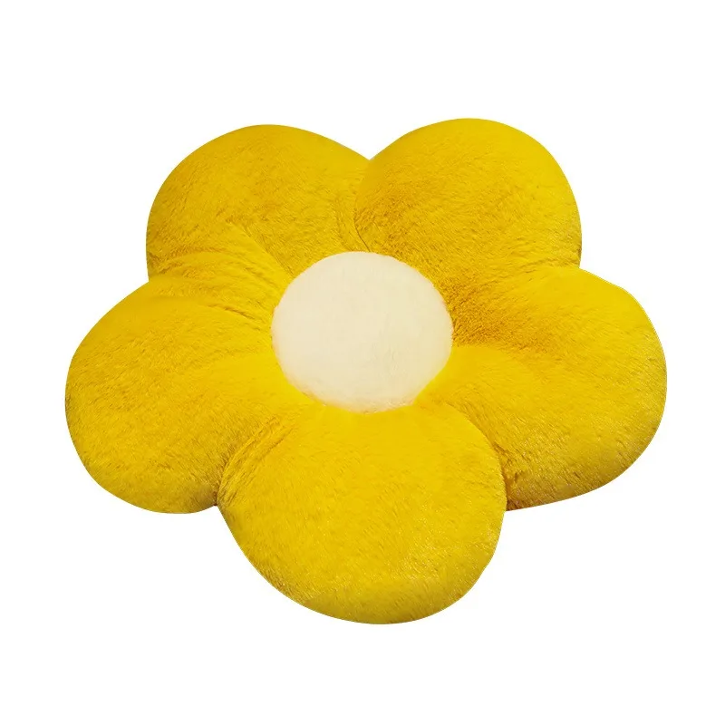 

Sunflower throw pillow petal backrest sofa living room flower bay window cushion modern light luxury bedside pillow