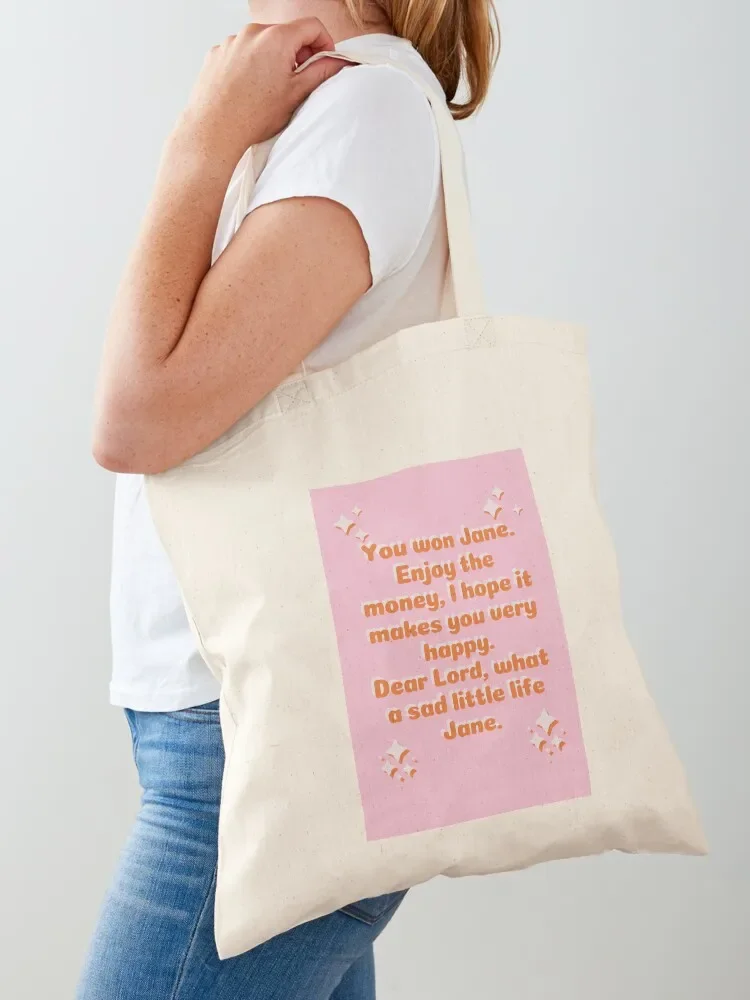 

Come Dine with me - Sad little life Jane Tote Bag tote bag Eco bag Beach