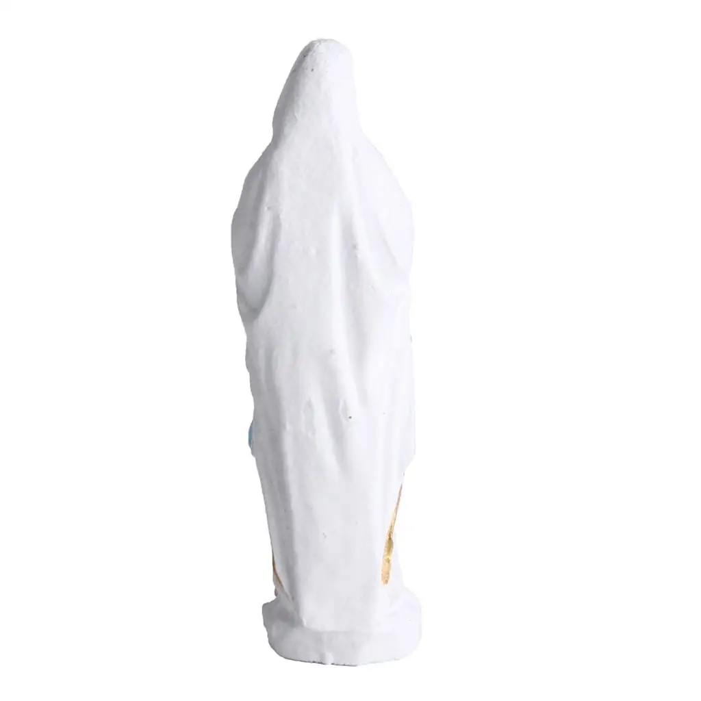 Holy Virgin Mary Figure Resin Miniature Sand Table Game Model Limited Edition for Artistic Display and Garden Decor