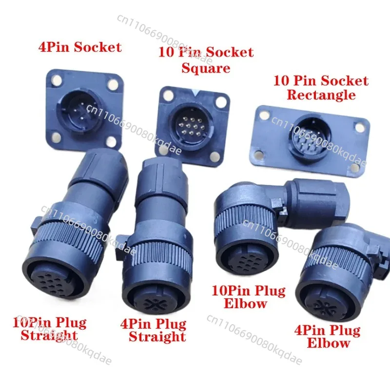 SM-JN2DS10SL-M-DS-C SM-JN2DS04FK-M-C Encoder/Brake Connector 4pin 10pin For Fanuc Servo Motor