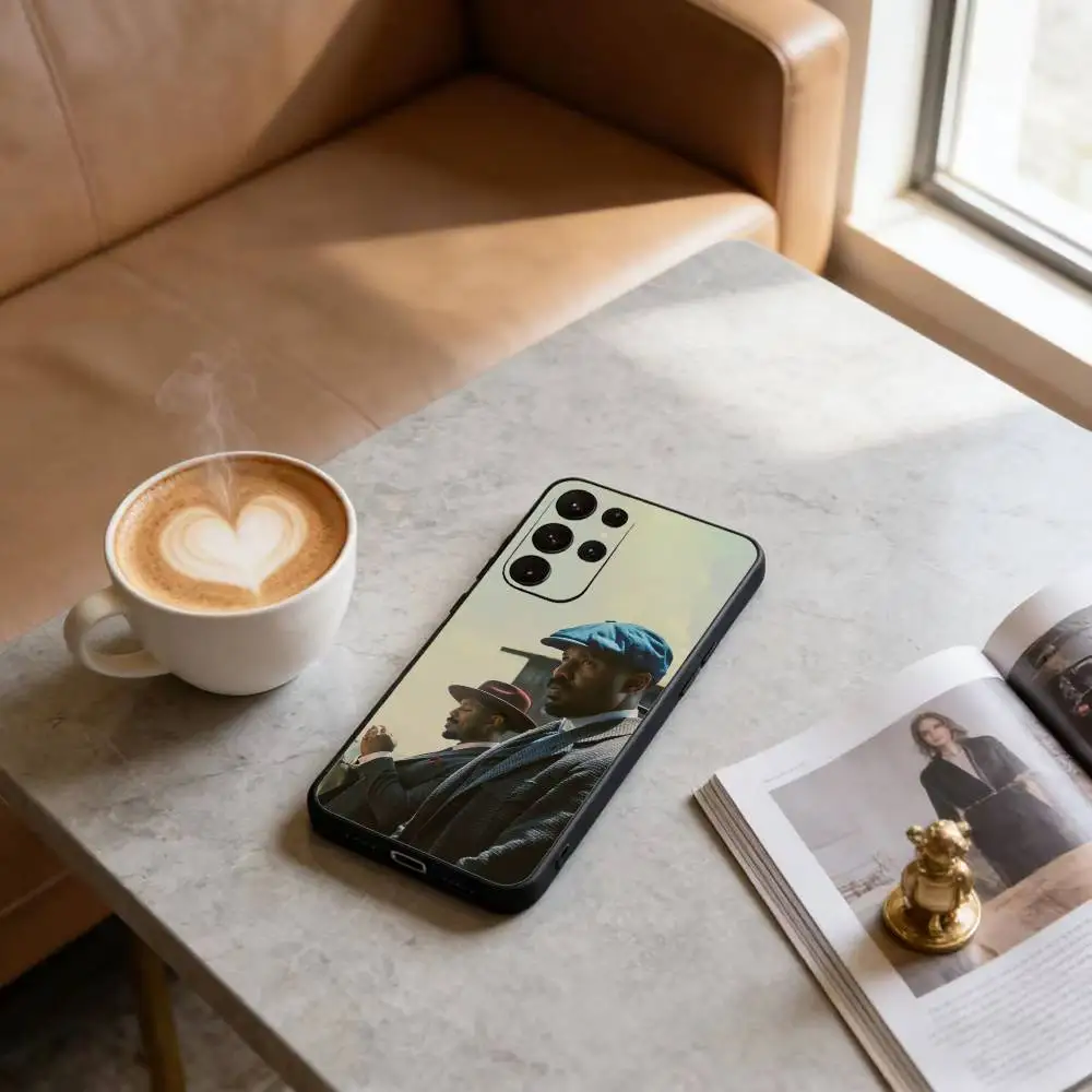 S-Sinners Movie 2025 Stack Custodia per telefono per Samsung S25,S24,S21,S22,S23,S30,Ultra,S20,Plus,Fe,Lite Black Shell