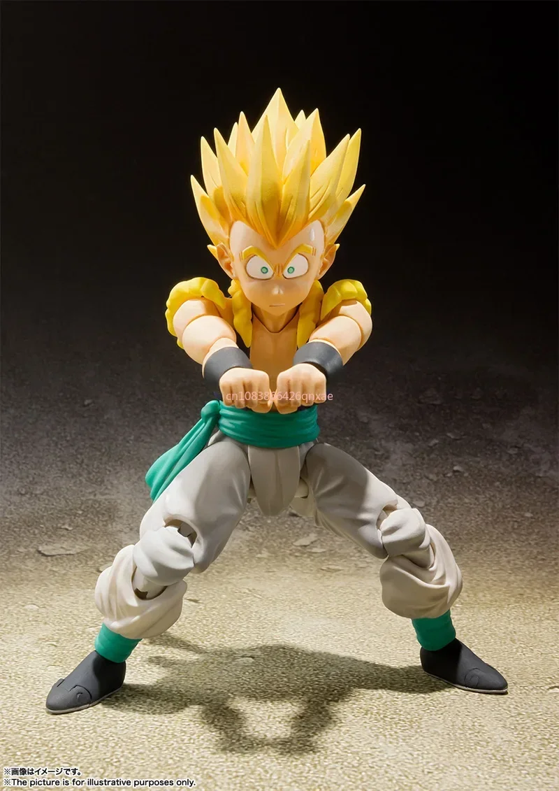 BANDAI-Figurines Dragon Ball Z S.H Figuarts, Super Saisuperb, Gotenks, PVC, 15cm, Collection de jouets, Cadeaux, En stock