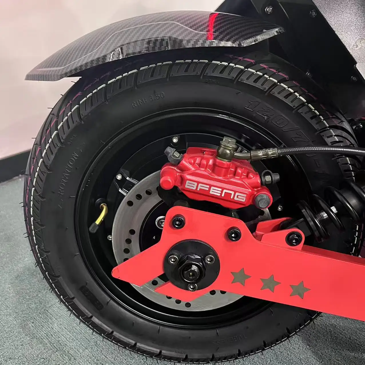 Geofought F8 سرعة سريعة 80-90MPH 120-140KMH سكوتر كهربائي 72 فولت 15000 واط سباق المحرك 180A تحكم قوي E سكوتر الكبار #5