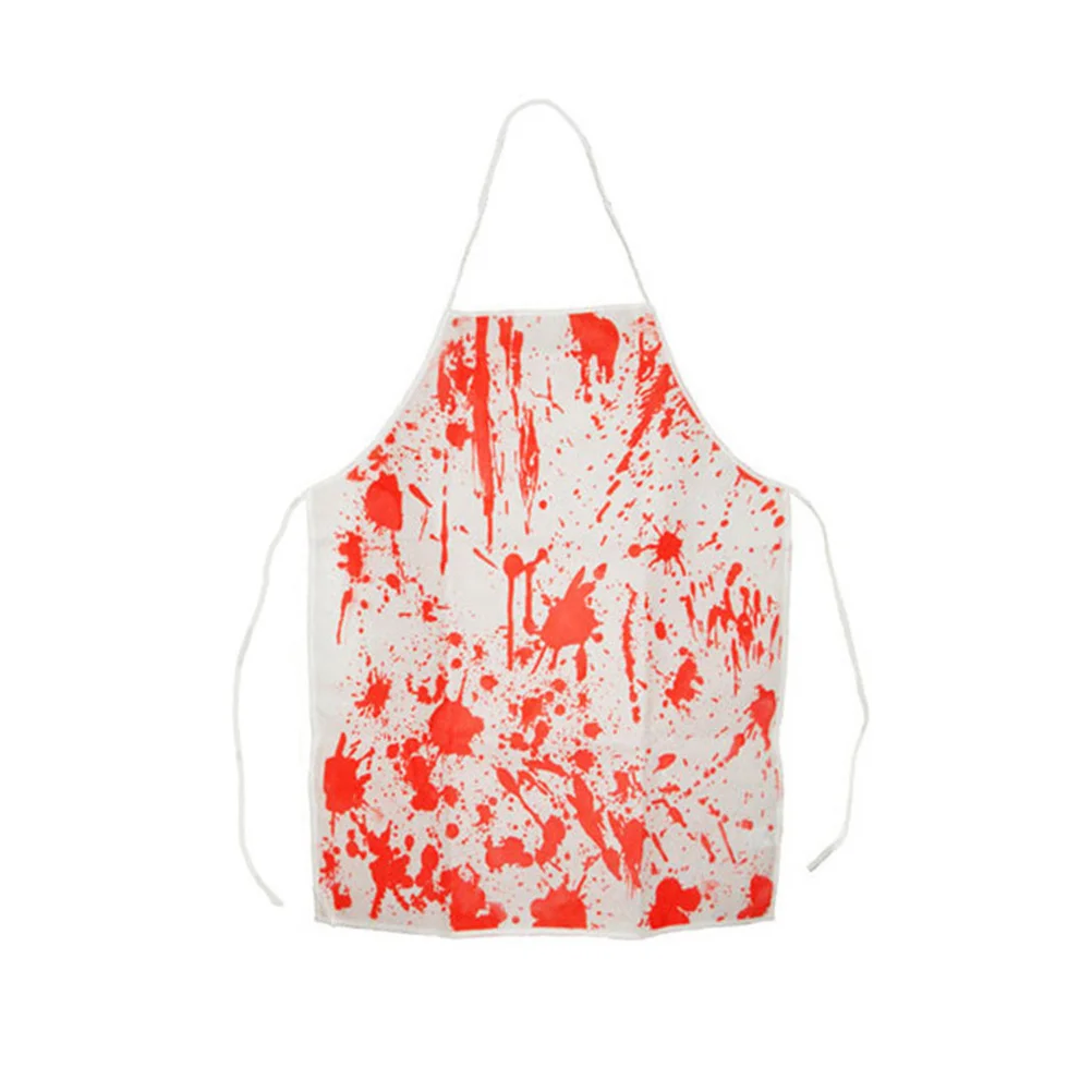 

Halloween Apron Bloody Horror Costume for Adult and Child One Size Fits Most Scary Kitchen Cook Butcher Chef Decoration Prop