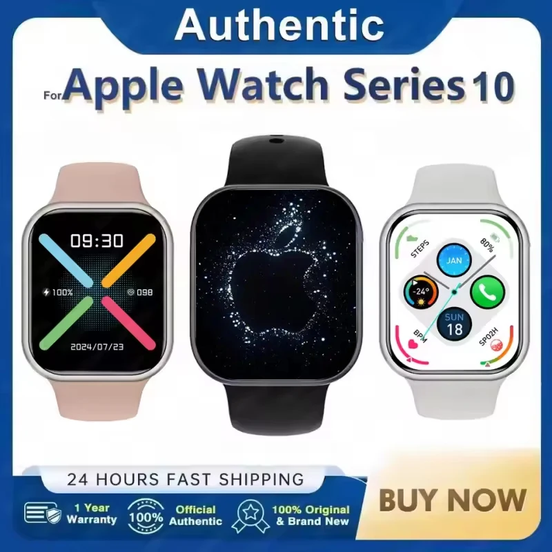 2025 nouvelle série 10 pour Apple Watch 10 SmartWatch GPS trajetie sport NFC Bluetooth appel IP68 étanche montre intelligente pour IOS