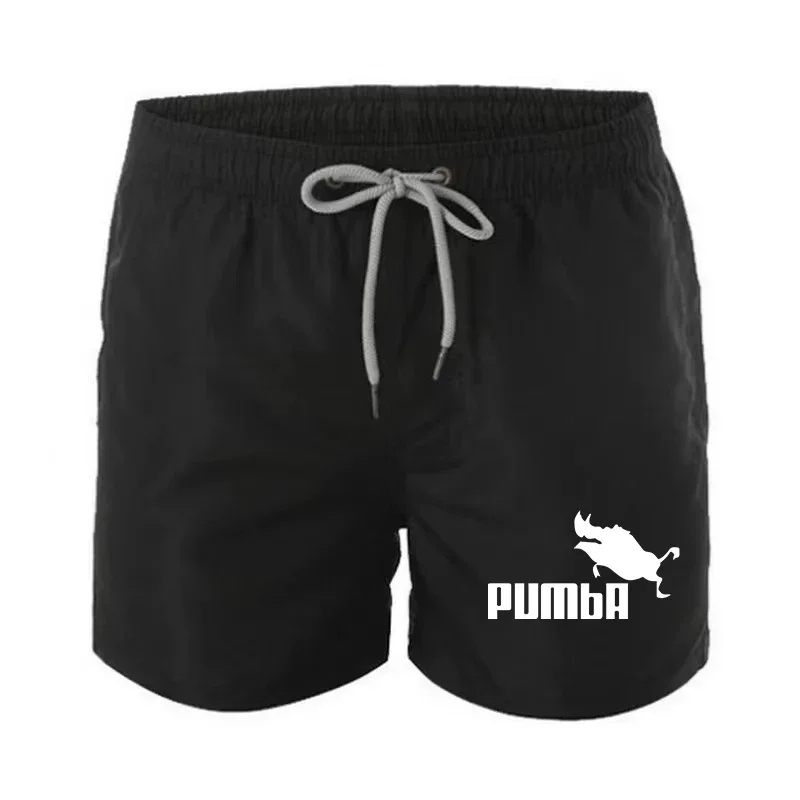 

New summer casual sweatpants Men's breathable quick drying sexy beach shorts Swim shorts elasticized waist shorts