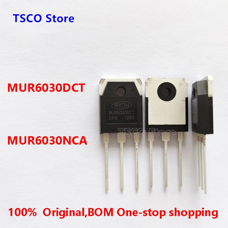 (10Piece / LOT)  MUR6030DCT  MUR6030NCA      New Original  Fast recovery transistors