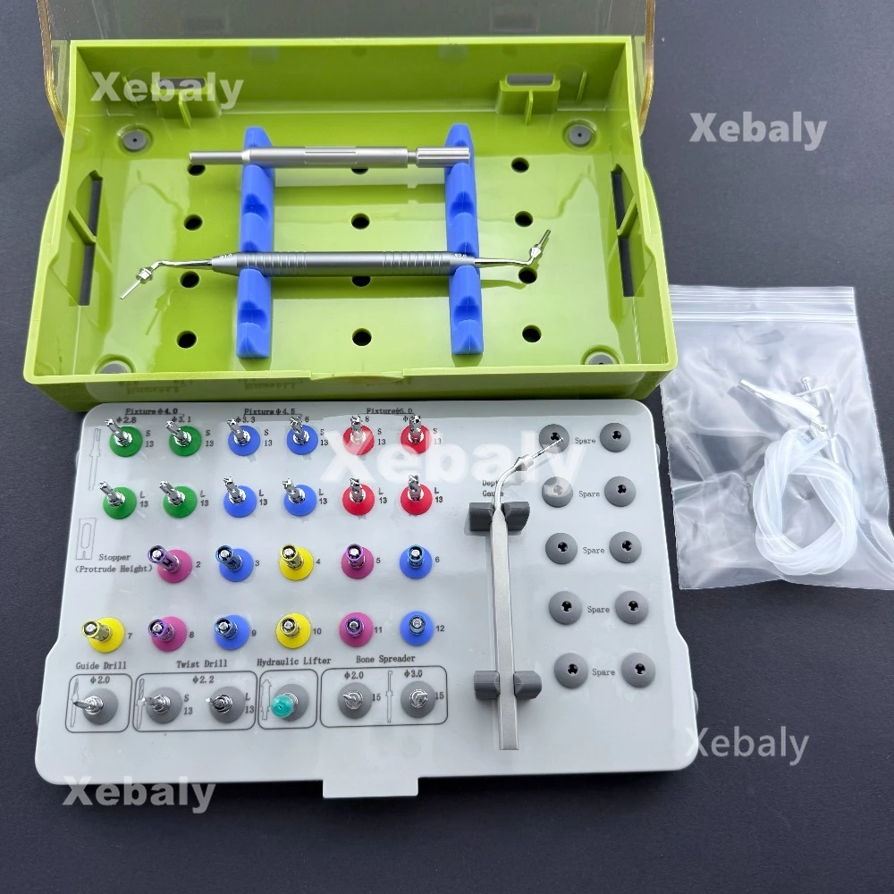 

Dental Implant Surgery Tool Hydraulic Sinus Lift Internal Kit for Osstem CASKIT Compatible Instrument Set