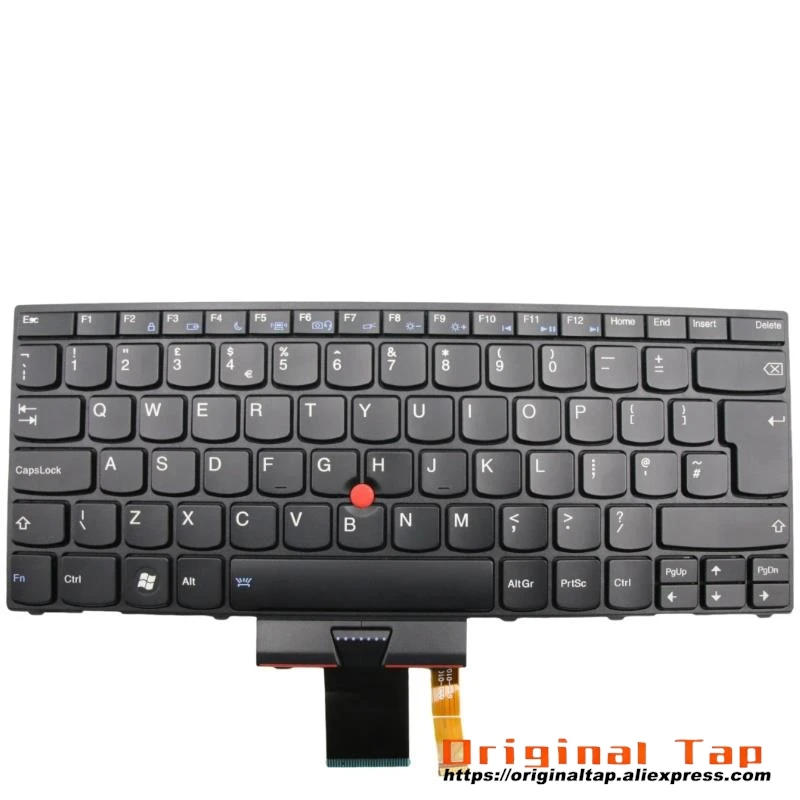 UK English Backlit Keyboard for Lenovo Thinkpad X1 Hybrid 04W2786