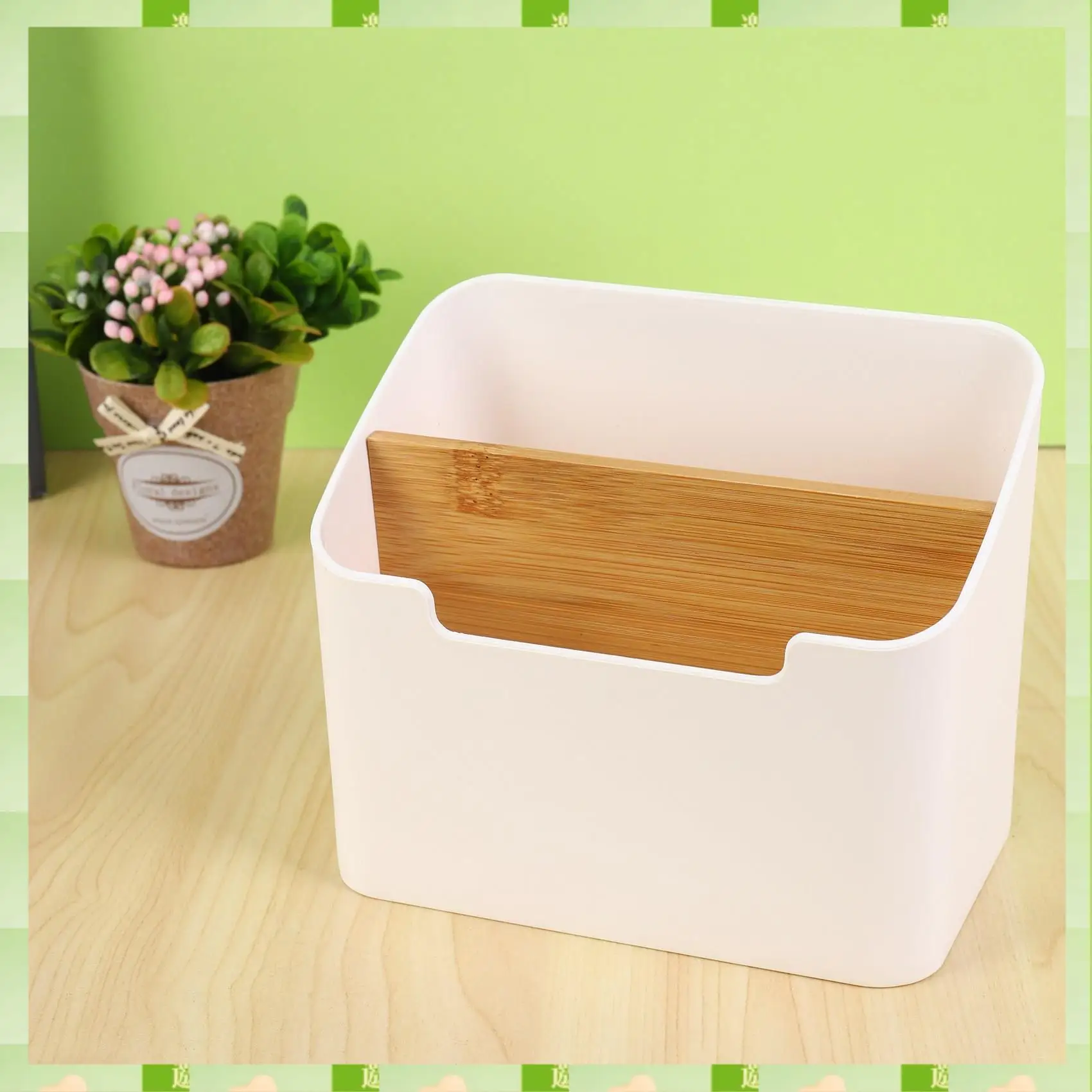 2025 Remote Control Holder Desk Storage Organizer Box Container For Desk, Office Supplies, Home,Remote Control Holder Desk Stora