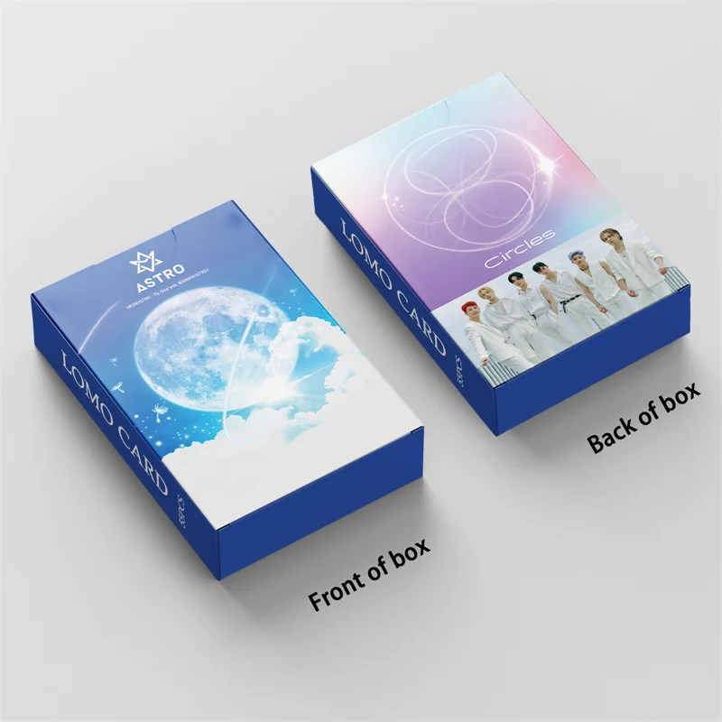 Kpop 55pcs/set ASTRO 8th Anniversary Album MJ JINJIN EUNWOO Collectible Photo Card LOMO Card Rocky Yoon SANHA Postcard Gift