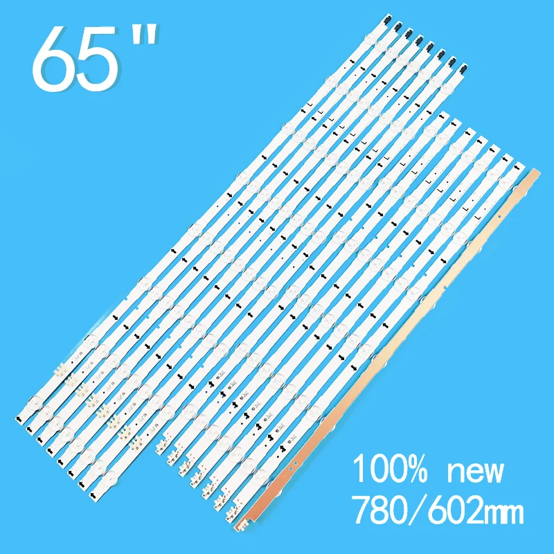 Nieuwe 16 Stks/partij Voor Samsung 65 "Lcd Tv Samsung 2014svs65f 3228 R + L BN96-30435A Un65h6300 Un65h6350 Hg65nd478rf Ue65h6400