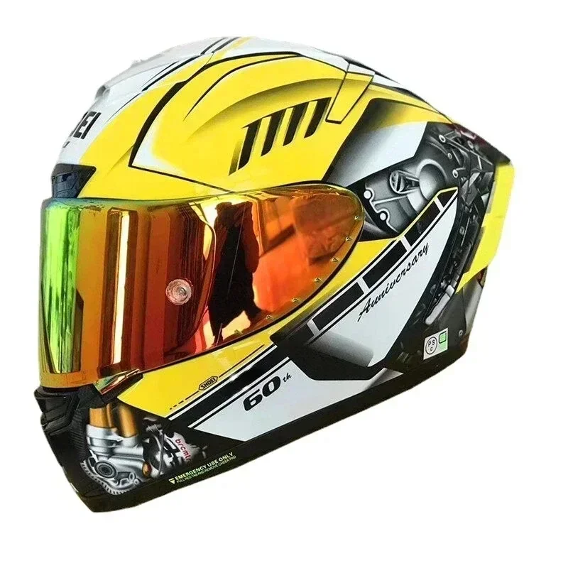 Shoei X-Spirit 3 Special Edition Full Face Helmet X-Fourteen X-14 X14 Motorcycle Helmets Riding Motocross Racing Motobike Helmet