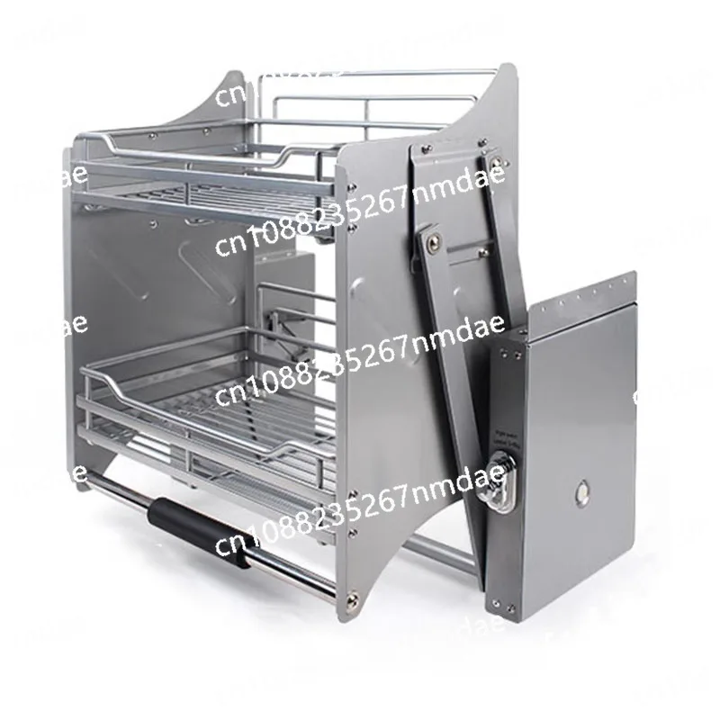 

Multi-Functional Electronic Hanger Kitchen Hanging System Cabinet Lower Pull Rack