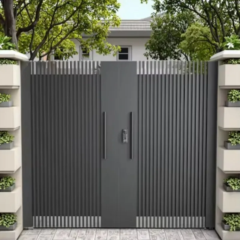 Customized DIY Safety Gates Privacy Gate Custom Entrance Gates Slat Walkway Gate