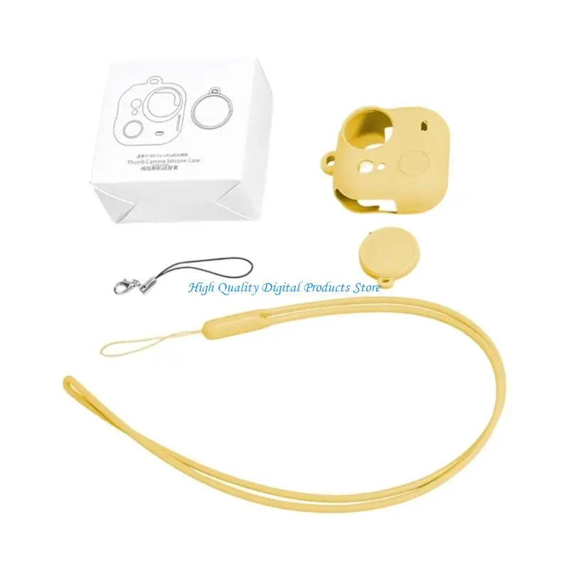 

U2JE Protective Skin Case Trendy Color For 360 Go Wearable Sports Camera Cover