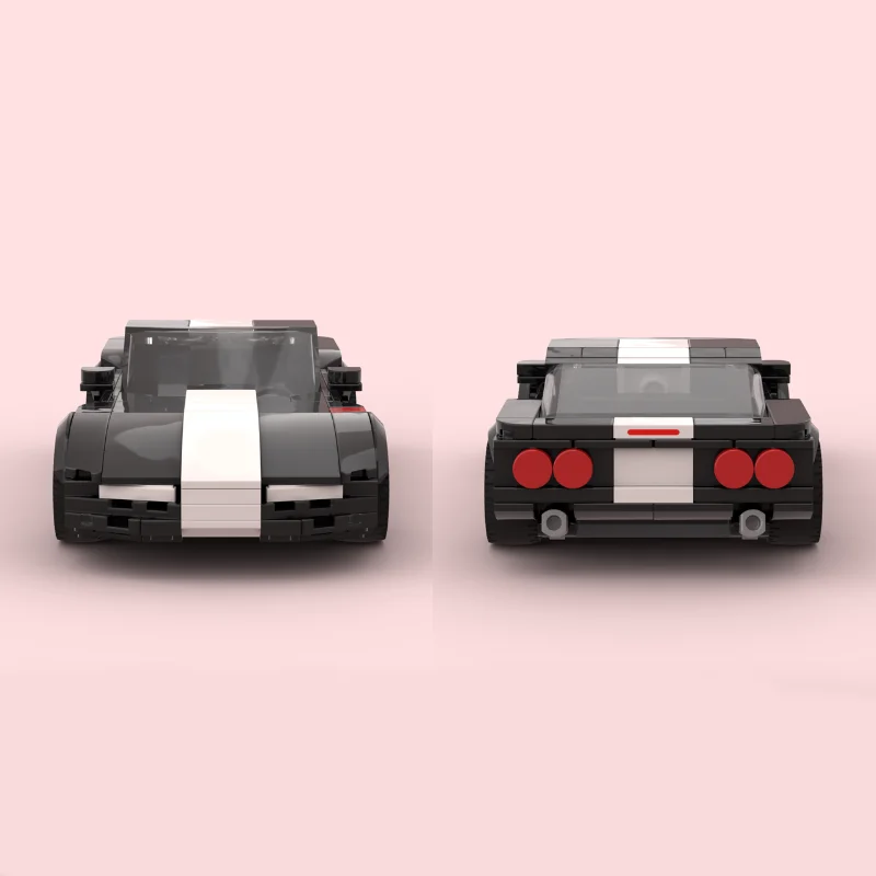 247 قطعة MOC كورفيت جراند سبورت سيارة نموذج اللبنات لعبة الهندسة المعمارية تجميع لتقوم بها بنفسك فكرة التعليم هدايا عيد الميلاد للأطفال #4