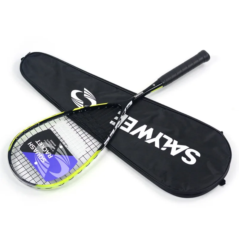 

Premium Squash Racket: Carbon Composite Body, Ultralight Training Design, Anti-Slip Shock Absorption Grip, Power Balance Tech‌