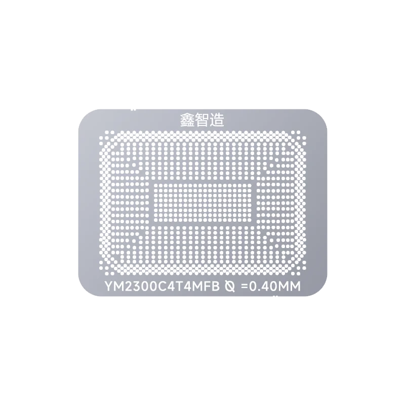 XZZ BGA stencil for AMD RYZEN R5/R7/R3/R9/4500/4800H/4700U/YM2300 Direct heating BGA reballing stencil Tin planting platform