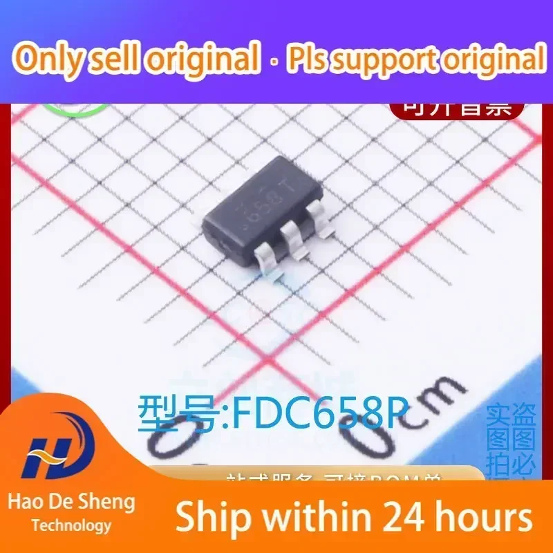 10 SZT./LOT FDC658P MOS Logo 658x SOT23-6 Nowy Oryginalny Dostępny Od Ręki Power bank