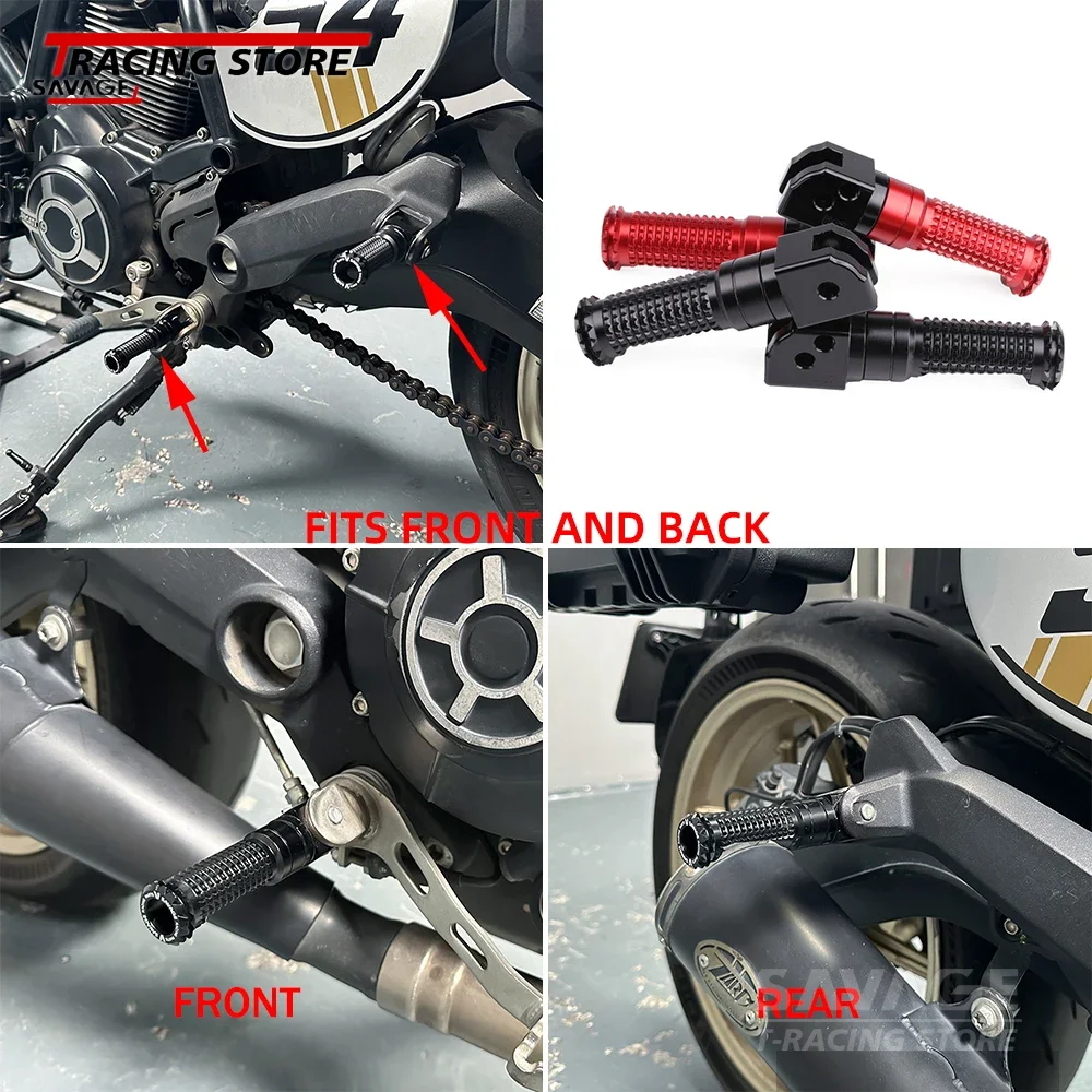 Footrest For Ducati Scrambler 400 Sixty2 803 800 Icon Nightshift  Full Throttle Classic Cafe Racer Urban Enduro Footpeg Pedal