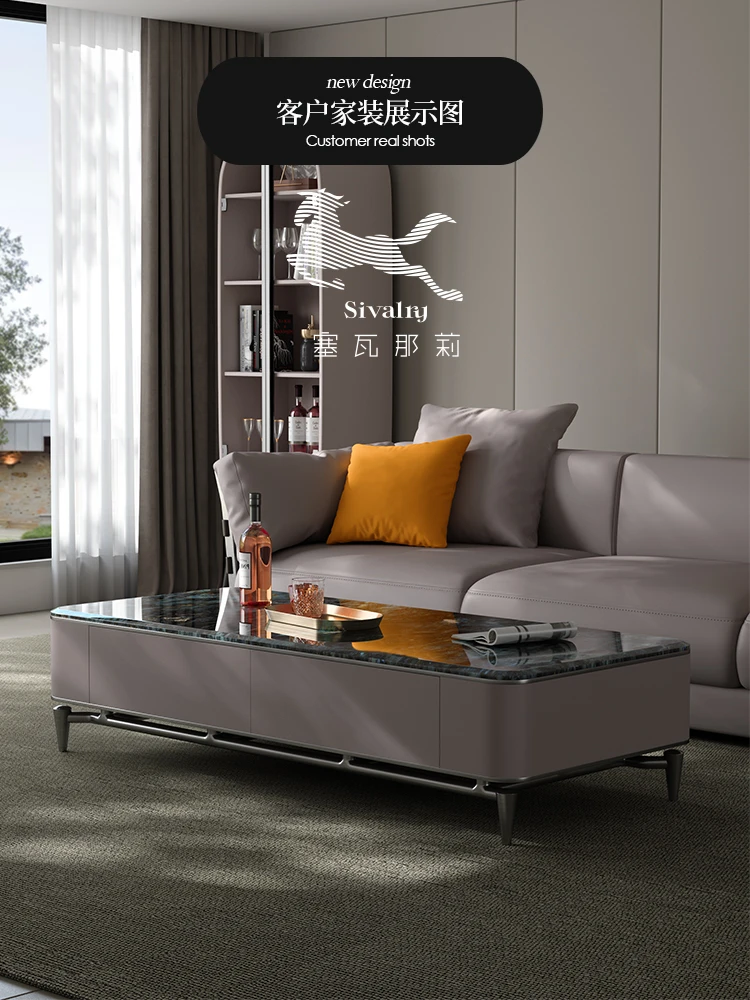 Retangular Mesa Grande Chá, Home Art, Unidade TV Cabinet