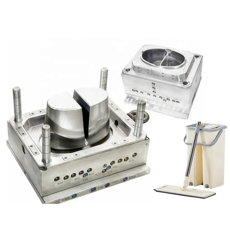 CAD Designed Mold and   Molding New Plastic PP Buckets and Plastic Baskets
