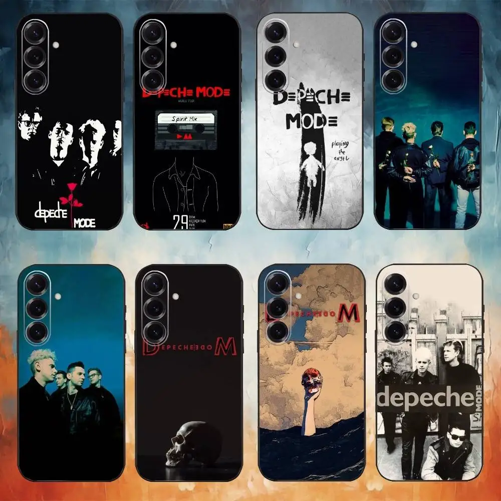 D-Depech Band M-Mode  Phone Case For Samsung Galaxy A73,A72,A71,A70,A53,A52,A51,Others Soft Black Cover