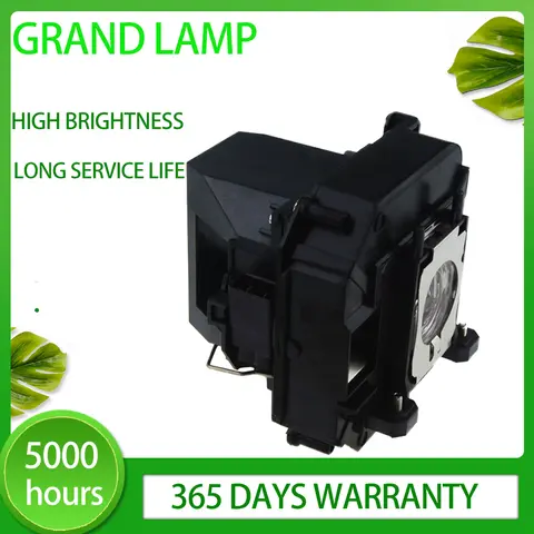 high quality Replacement Projector Lamp Bulb with Housing for ELPLP61 V13H010L61 Epson EB-C2050WN EB-915W EB-925 EB-430 EB-435W