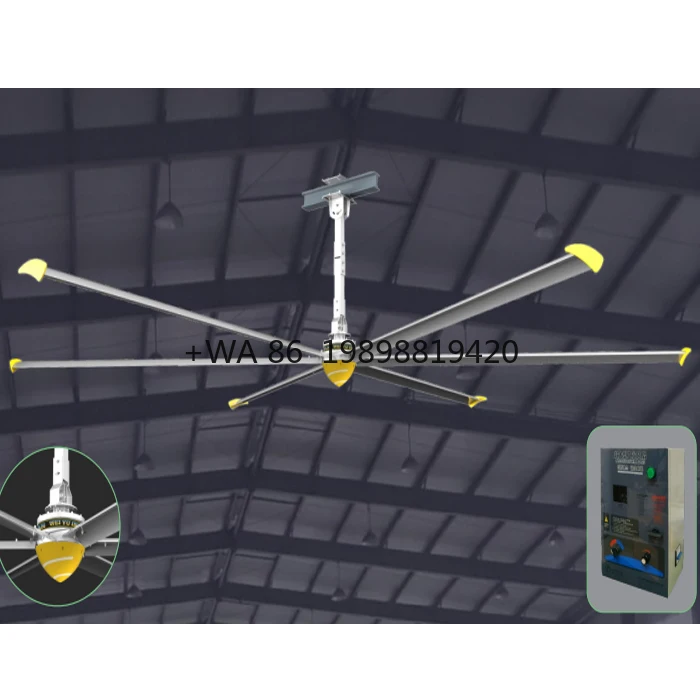 

Ventilation Fan Other Industrial Fans Big Industrial HVLS Industrial Ceiling Fan Commercial HVLS Large Ceiling