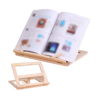 Bookshelf/ Stand Desktop Holder Table Portable Bracket Reading Wooden Tablet
