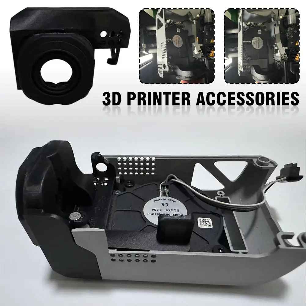 

3D Printer Air Duct Accessory 3D Printer Parts V6 All Assemble Super Metal Dissipation Can Cool Duct Heat Fan G4U3