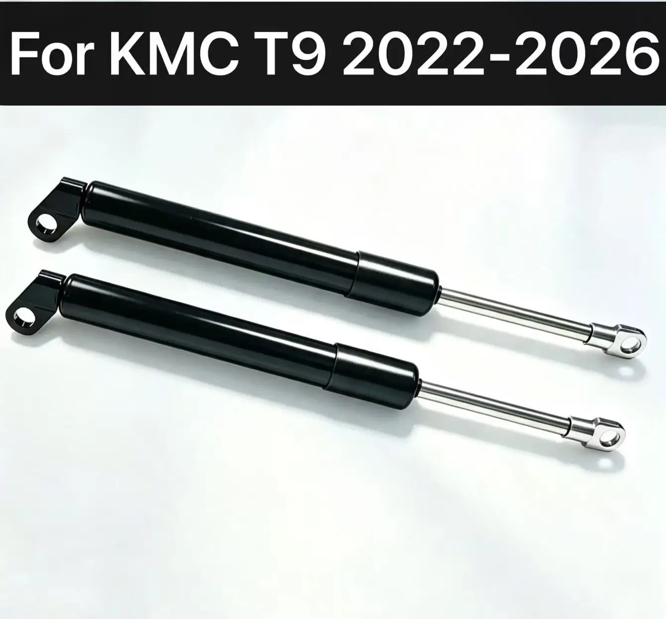 Stainless Steel Rear Tailgate Slow Down Gas Struts Shock Assist Damper Lift Supports For KMC T9 2022-2026