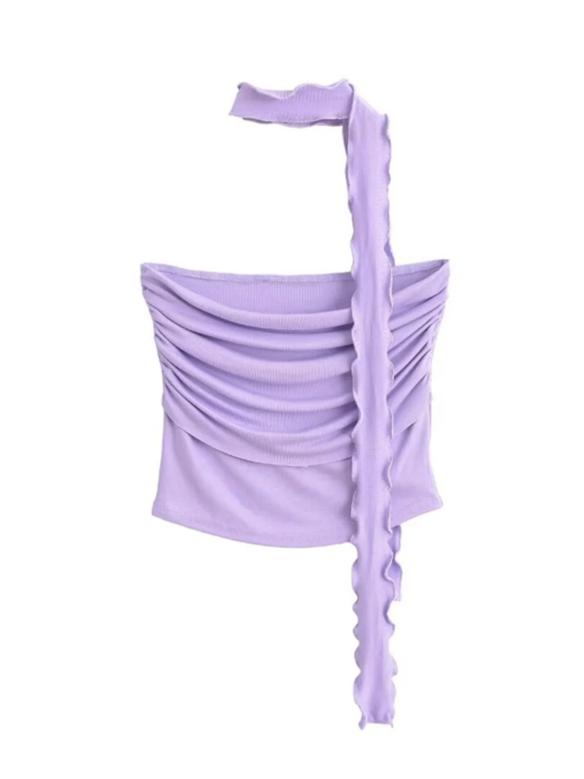 Gilet senza spalline da donna dolce e piccante Pure Desire Personali Hot Ins Pieghettato Sexy Neline drappeggiato Top multiuso