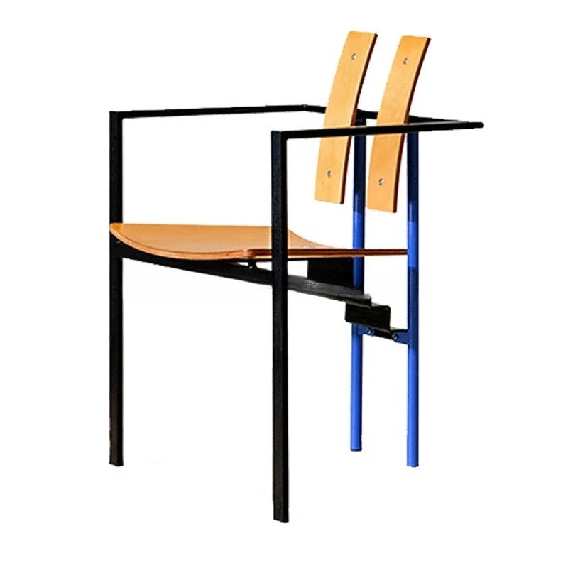 Back chair, small apartment creative leisure chair, armchair