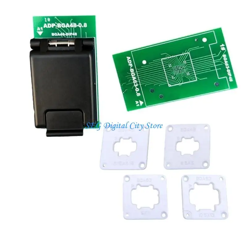 مجموعة U75B BGA48 BGA63 D1P48 الفعالة لشريحة مبسطة لمبرمج T56