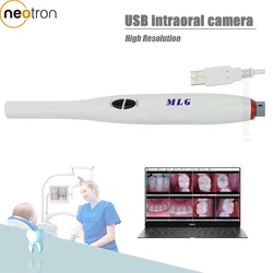 USB Intraoral Camera Digital 1/2.8 CMOS Hight Resolution with 6 LED Light Software Included Plug and Play with Computer