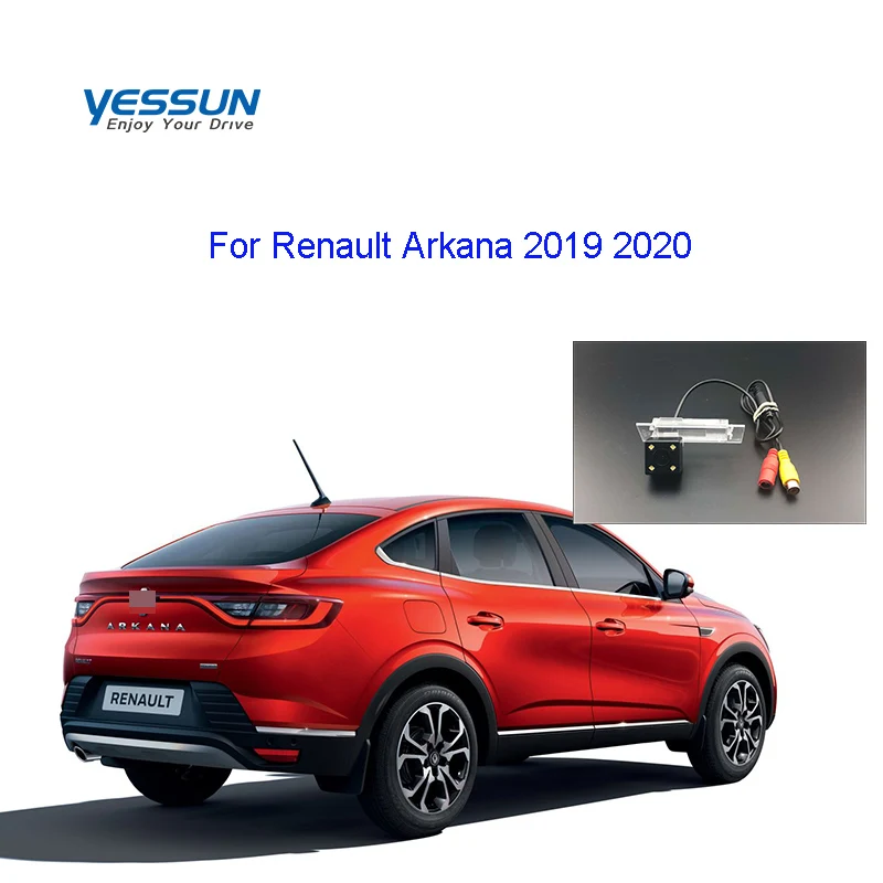 

Reverse Camera For Renault Arkana 2019 2020 car NTSC Night vision CCD reverse backup License Plate Camera