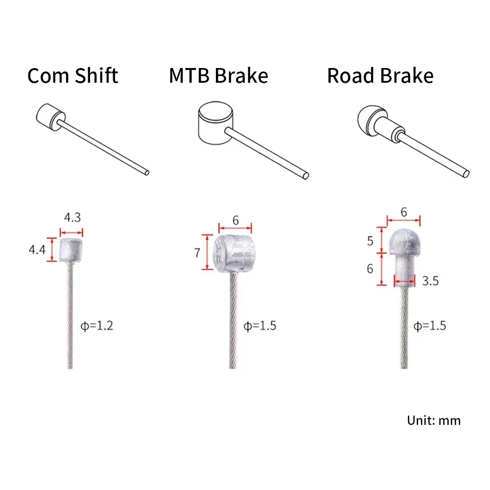 사이클링 부품 자전거 내부 케이블, 도시 자전거 라인 코어 와이어, MTB 자전거 시프트 시프트 브레이크, 자전거 내부 와이어 코어